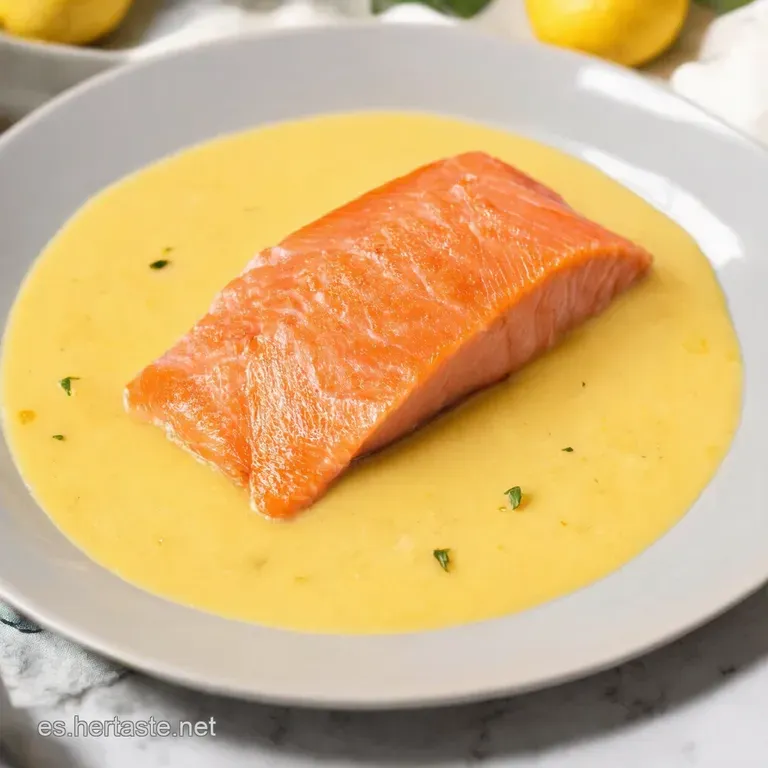 Salm&oacute;n Crujiente al Lim&oacute;n y Mantequilla Avellana con Patatas Doradas