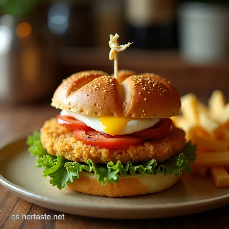 S&aacute;ndwich Club Supremo Con Huevo Frito El Triple Capa Que Te Levanta El &Aacute;nimo presentation