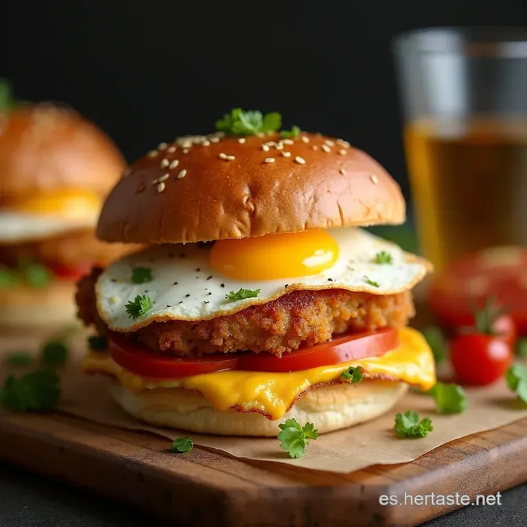 S&aacute;ndwich Club Supremo con Huevo Frito El Triple Capa que te Levanta el &Aacute;nimo