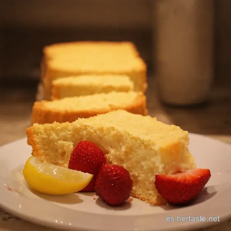 Shortcake De Lim&oacute;n Y Fresas Un Toque Refrescante presentation