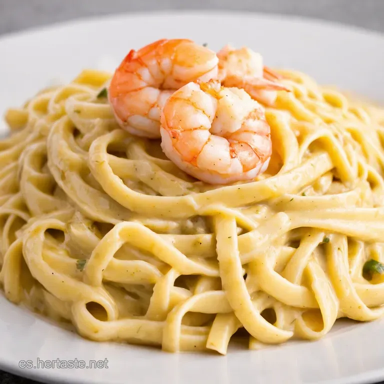 Shrimp and Crab Alfredo Un Abrazo de Mar en tu Plato