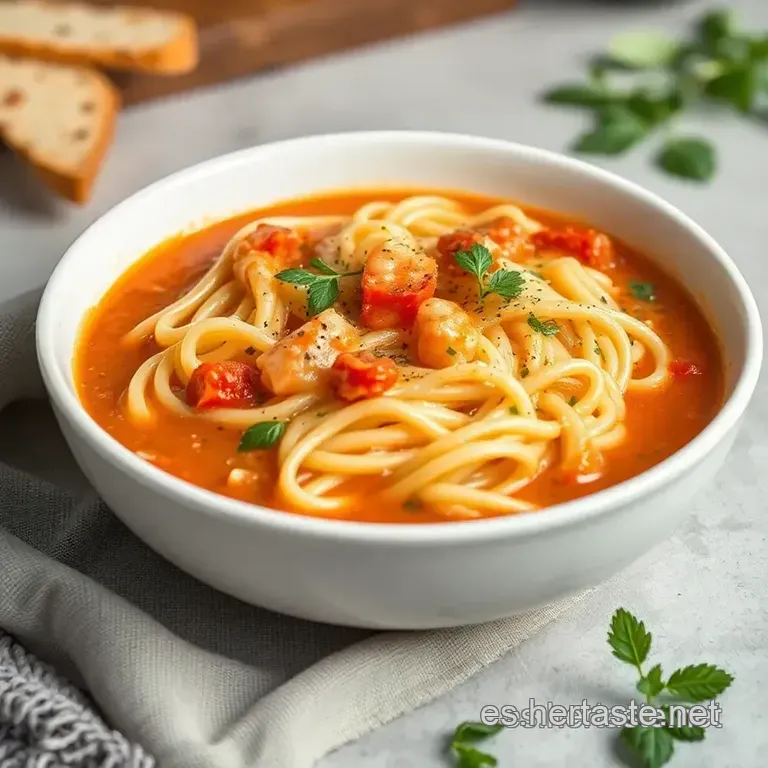 Sopa Pastina Italiana: Un Abrazo En Un Plato presentation