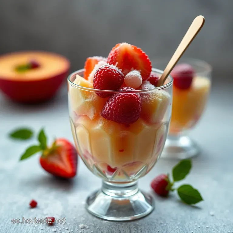 &iexcl;Sorbete Expres De Frutas Congeladas: Frescura Al Instante! presentation