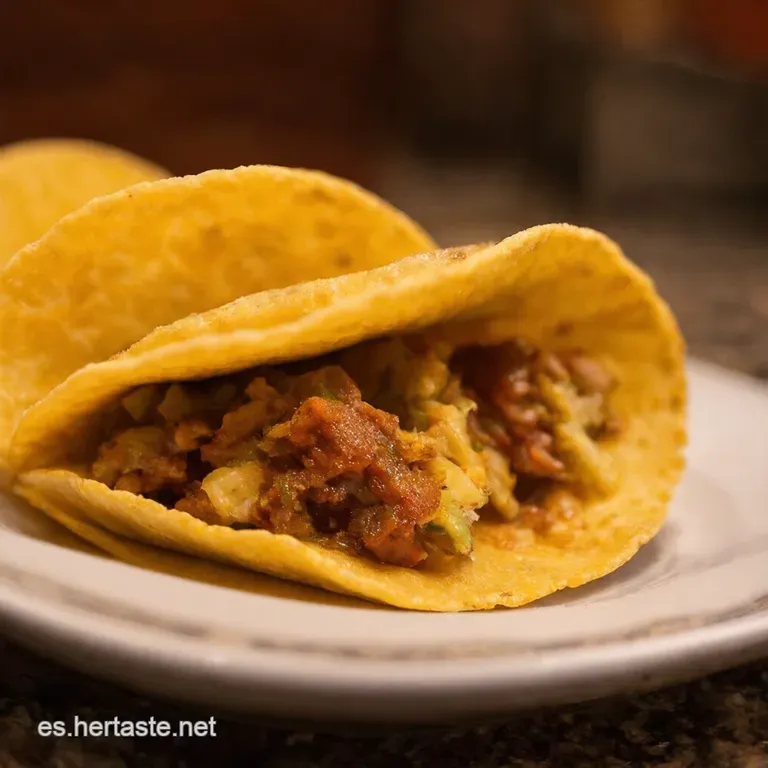Tacos Gobernador Shrimp Cheese Heaven from Sinaloa presentation
