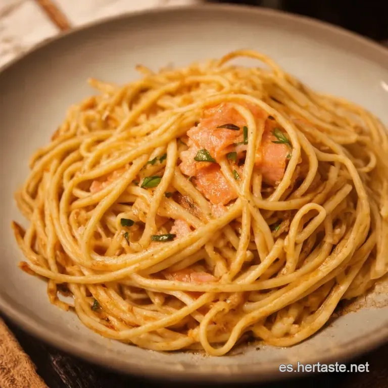 Tallarines Con Ahumados Un Bocado De Fiesta En Minutos presentation