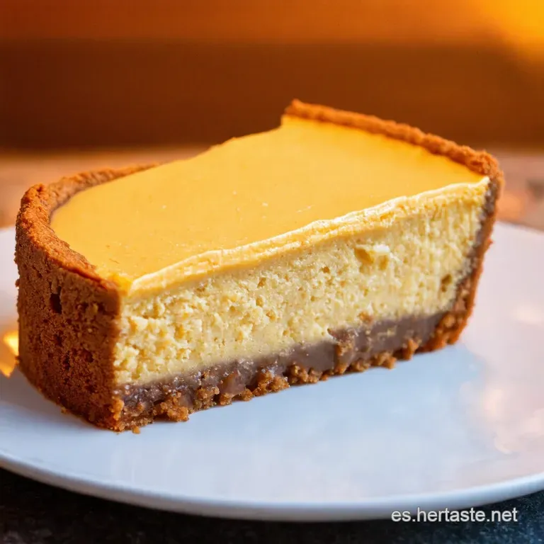 Tarta Cremosa Horneada De Cacahuete Un Sue&ntilde;o De Dulzura presentation