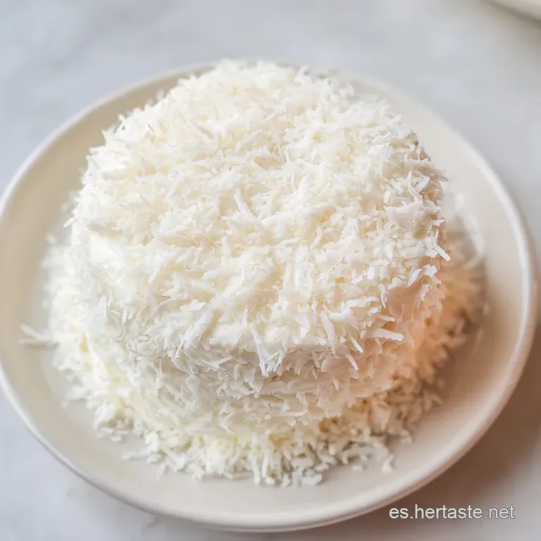 Porci&oacute;n de tarta blanca en plato cer&aacute;mico, resaltando su textura sedosa y el contraste con la base crujiente.