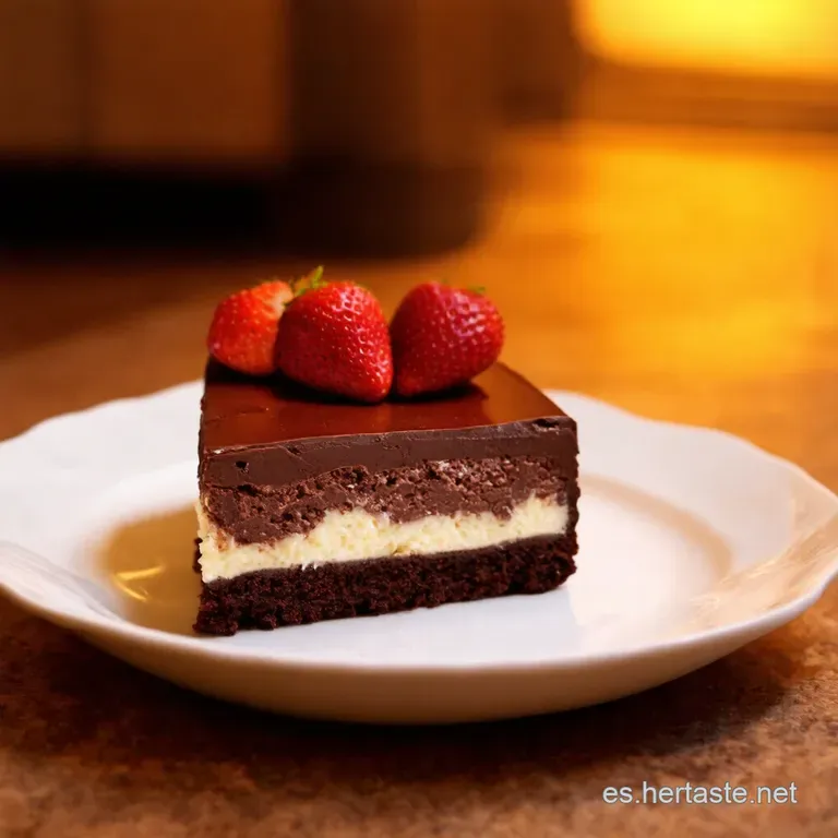 Tarta De Fresas Y Chocolate Blanco presentation