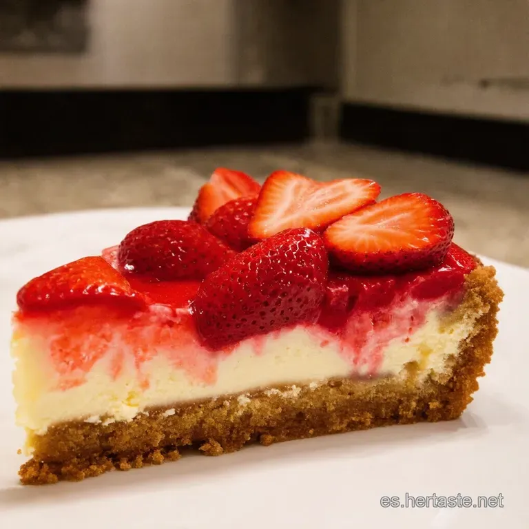 Tarta De Fresas Y Crema Feliz Cumplea&ntilde;os presentation