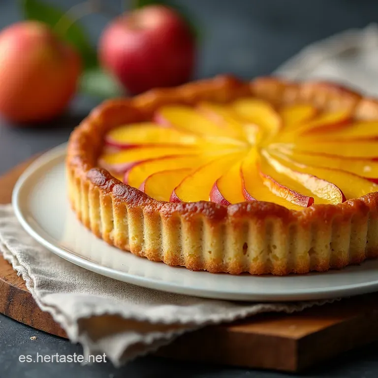 Tarta de Manzana y Crema al Estilo Alem&aacute;n ApfelStreuselkuchen