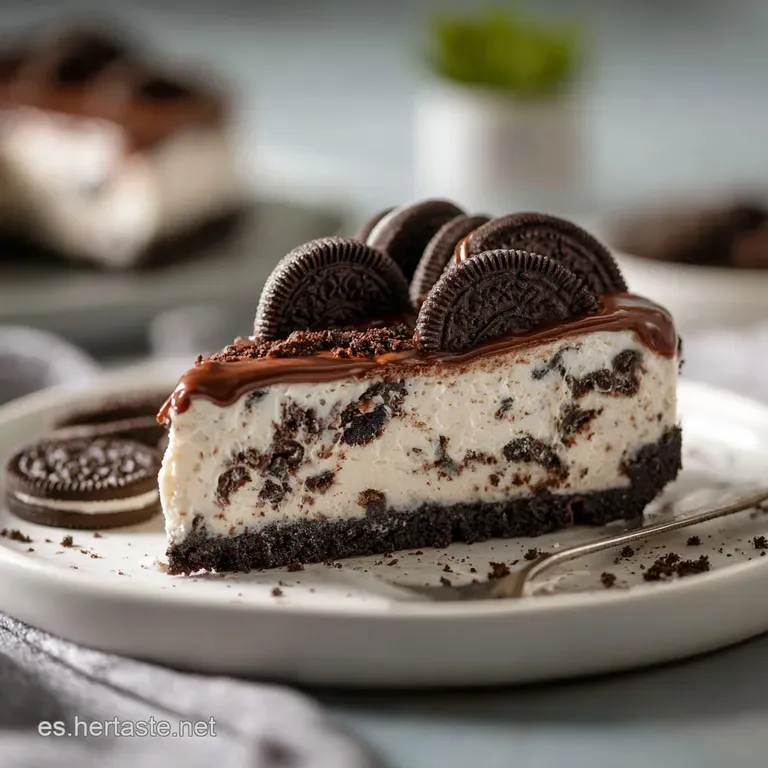 Tarta de Oreo Sin Horno
