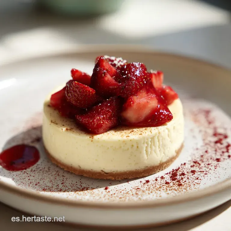 Tarta De Queso Cremosa Horneada