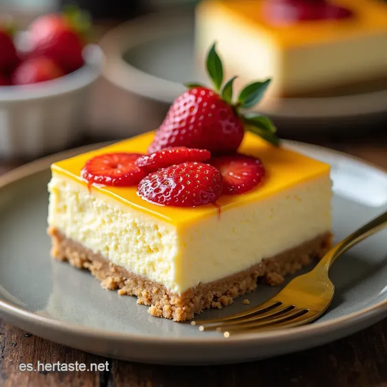 Tarta de Queso Cl&aacute;sica Para Chuparse los Dedos