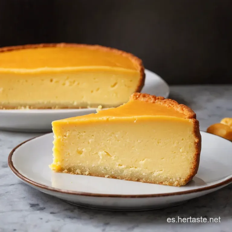 Tarta De Queso La Vi&ntilde;a Thermomix presentation