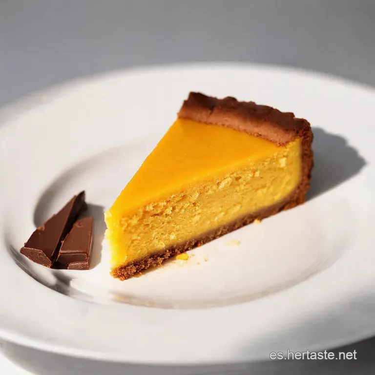 Tarta de Santiago con Toque de Naranja y Chocolate Blanco