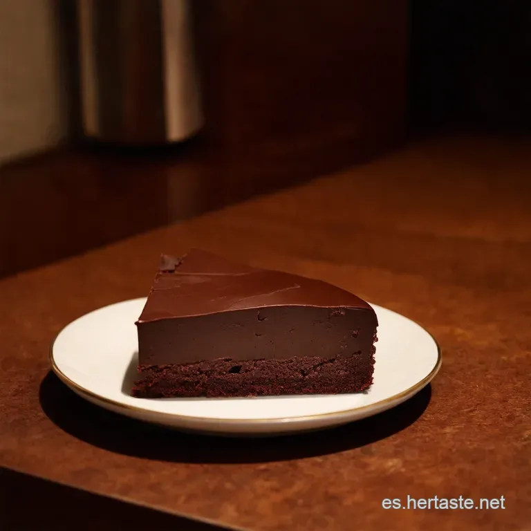 Tarta De Tres Chocolates Un Cl&aacute;sico Irresistible presentation