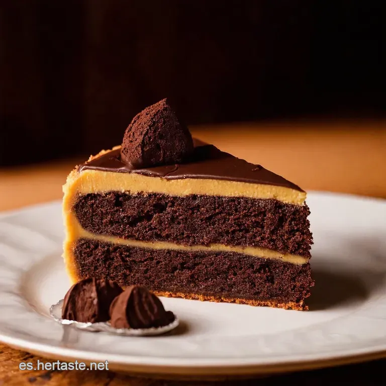 Tarta De Tres Chocolates Un Pecado Irresistible presentation