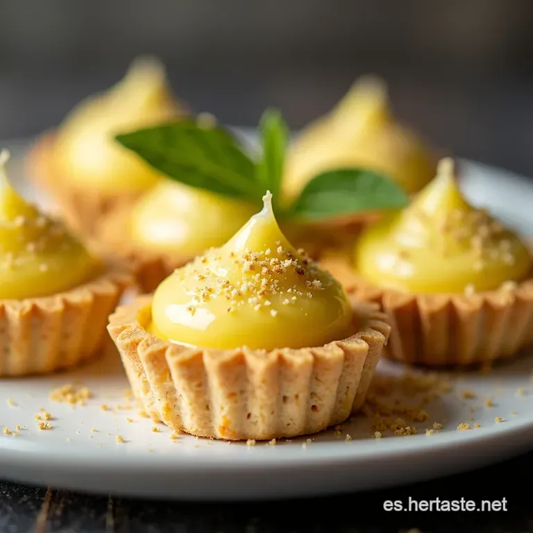 Tartaletas de Lim&oacute;n Cremosas con Merengue Italiano de Ensue&ntilde;o