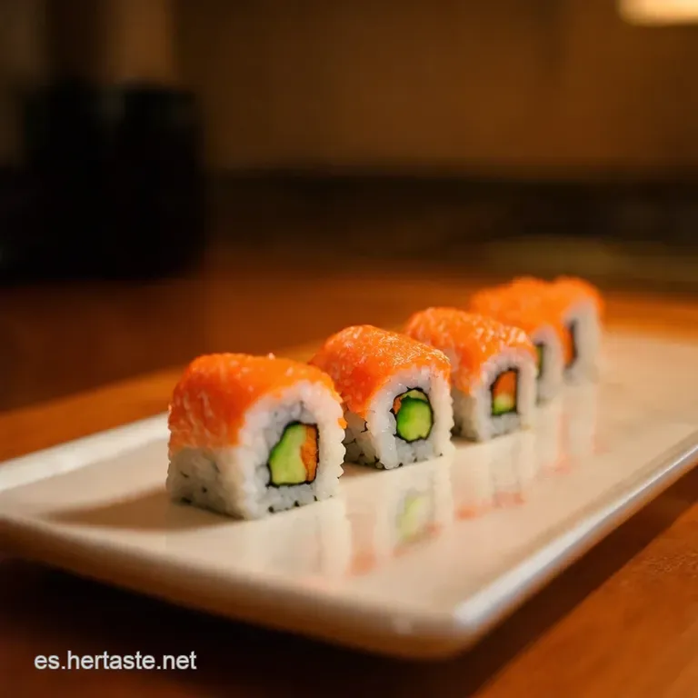 Temaki Sushi Casero La Fiesta En Tu Mano presentation