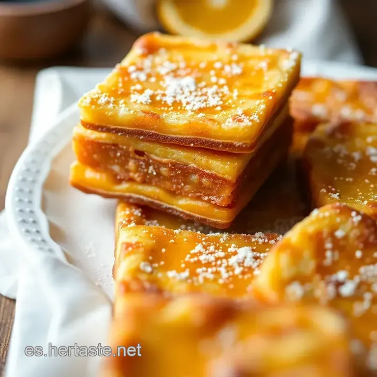 Torrijas De Naranja: Un Cl&aacute;sico Con Sabor Mediterr&aacute;neo presentation