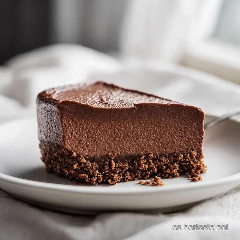 Torta Mousse de Caf&eacute; y Chocolate: Textura Aterciopelada