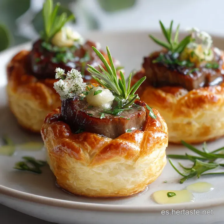 Volovanes Rellenos Crujientes y Cremosos