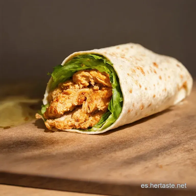 Wrap Crujiente de Pollo C&eacute;sar